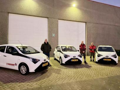 3 VDN Aygo's uitgeleverd