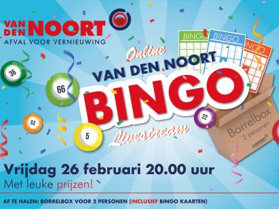 Online Van den Noort BINGO geslaagd